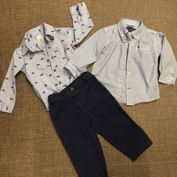 Other - 18 moth baby boy set (2 dress shirts and pants)